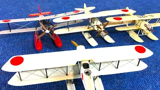 Golden Age Japanese Floatplanes Model Collection Sound Kit Covers 1/72 Scale Early Imperial Navy