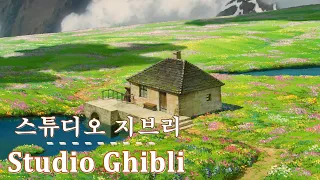 지브리 스튜디오 OST 피아노 모음 • 공부할때 잠잘때 일할때 휴식 음악 10시간 연속듣기 연속재생 (광고없음)치히로의 실종, 모노노케 공주, 하울의 움직이는 성 #5