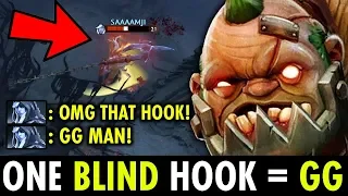 INSANE PUDGE!! WHEN "ONE BLIND HOOK" = GAME OVER!!  | GENIUS PUDGE