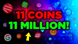 11 AI COINS (100x CRYPTO GEMS) I WOULD BUY! 👋