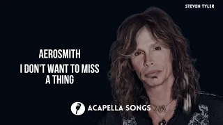 Aerosmith - I Don't Want to Miss a Thing (ACAPELLA)
