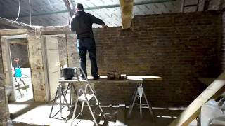Do we really NEED TO DEMOLISH more walls? / Renovating a 110+ y.o. ABANDONED farm in Belgium