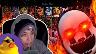 Quackity Loses His Mind in Five Nights at Freddy's: Custom Night
