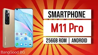 2021 New  M11 Pro Smartphone 4G 5G Unlock Android Mobile 256GB Original 7.3inch