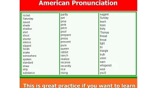 English Language - 3000 Words, American Pronunciation !!