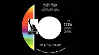 1971 HITS ARCHIVE: Proud Mary - Ike & Tina Turner (stereo 45)