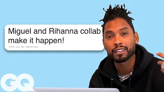 Miguel Replies to Fans on the Internet | Actually Me | GQ