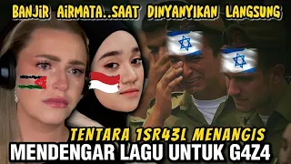 Masya Allah‼️ Banjir Air Mata Melihat Video Ini || Tentara Israel Ikut Menangis Mendengar Lagu Gaza