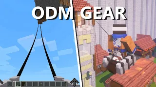 Attack on Titan ODM Gear Mod (Minecraft)