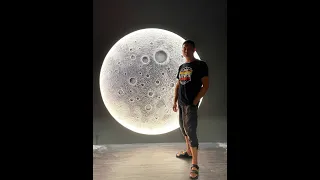 moon on the wall