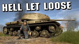 Hell Let Loose | IS-1 Tank Massacre in Kursk - 4K [Eng/Subs]