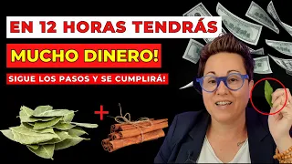 ¡Atrae dinero en 12 horas! 💰🕒 con este ritual de abundancia! 💸 yo usé 2 ingredientes