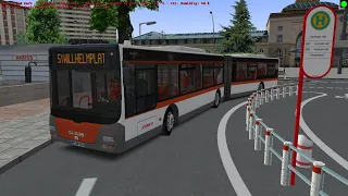 Omsi 2 Krefrath V3.2 Line 51 From Willhelmplatz To Krefrath Hbf. With Man Lions city G MVG