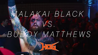 Malakai Black vs. Buddy Matthews | House of Glory Wrestling: FOR THE GLORY Spot