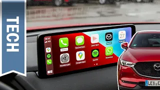 Neues 10,25 Zoll Infotainment im Mazda CX-5: Apple CarPlay, Navigation & 360 Grad Monitor im Test