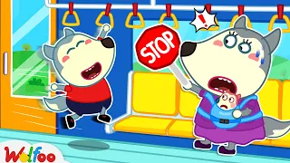 Don't Be Naughty on the Subway! - Wolfoo Learns Rules of Conduct for Kids 🤩 Wolfoo Kids Cartoon