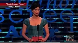 Sarah Silverman's Exchange With Jonah Hill At James Franco Roast