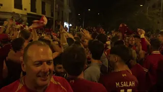 LIVERPOOL FANS IN MADRID - Post UCL Win - MRCLFCompilations