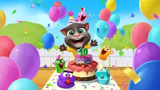 My Talking Tom 2 New Update Tom’s Birthday - 10th Birthday Party Event @TalkingFriendsGames