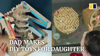 Creative father’s home-made toys go viral in China