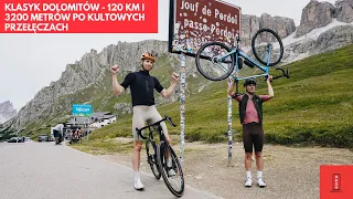 Włoska Robota - marzyłem o tej trasie w Dolomitach! Pordoi, Sella, Gardena, Campolongo i...więcej