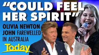 Richard Wilkins and David Campbell open up on Olivia Newton John memorial | Today Show Australia