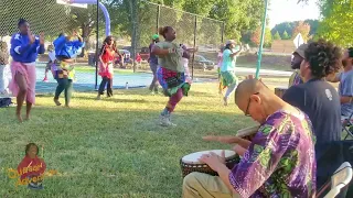 African Drum & Dance Class with Djoli Kelen - Music in the Park ATL 2022