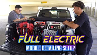 ALL ELECTRIC DETAILING SETUP!! -H2OAUTODETAILSUPPLY