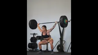 Celia Gabbiani snatch 80kg