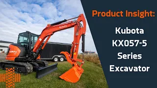 Kubota KX057-5 Series Excavator