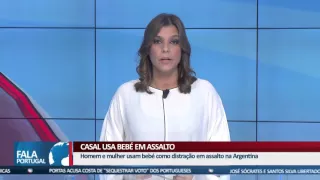 FALA PORTUGAL - Casal usa bebé para assalto