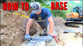 Building a retaining wall #2 - "How we Base walls"