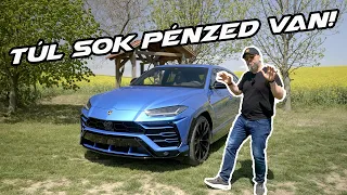 Lamborghini Urus: Két tonna felett ilyet még nem éreztél!