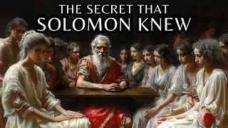 WHO WAS SOLOMON AND WHY DID HE FALL? THE MAN WHO HAD 1000 WIVES AND CONCUBINES