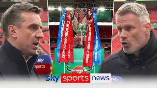 Carabao Cup: Gary Neville and Jamie Carragher discuss the key talking points ahead of the final
