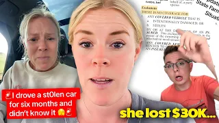 TikToker Buys Stolen Car & Loses $30,000