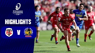 Instant Highlights - Stade Toulousain v Exeter Chiefs Quarter-finals│ Investec Champions Cup 2023/24