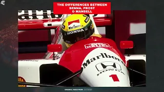 The Differences Between Ayrton Senna, Alain Prost & Nigel Mansell - Steve Nichols