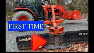 3 Point Hitch Hook Up. Kubota Lx2610