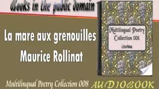 La mare aux grenouilles Maurice Rollinat Audiobook
