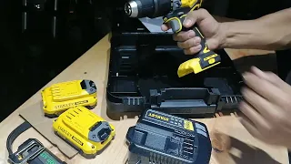 STANLEY  V20 FATMAX  barreno atornillador y ROTOMARTILLO, 20volts, unboxing.