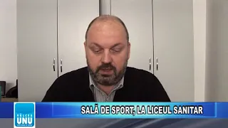 SALĂ DE SPORT, LA LICEUL SANITAR