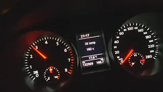 Golf Mk6 GTI stage 1, manual, 0-100 Kmh acceleration