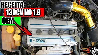 Receita para AUMENTAR A POTÊNCIA do Motor Zetec 16v 1.8 - Ford Escort Bmo