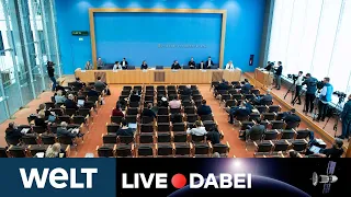 WELT LIVE DABEI: Vor Merkel-Gipfel - Briefing der Bundesregierung zur Corona-Lage und andere Themen