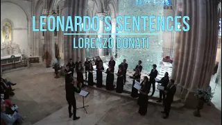 Leonardo's sentences by Lorenzo Donati - UT Insieme Vocale Consonante Florilege Vocale de Tours 2019