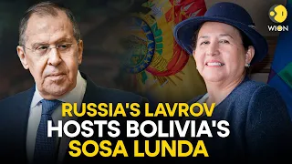 Lavrov LIVE: Russia's Lavrov hosts Bolivian Sosa Lunda for talks in Moscow | WION LIVE