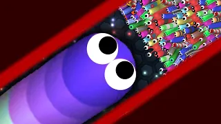 Slither.io 1 Snake vs 500,000+ Snakes Epic Slitherio Gameplay