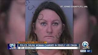 Police: Drunk woman charged with fatally crashing into Jacksonville sheriff's bailiff