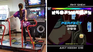 Just kiddin D18 - [Pump It Up Prime2]  - PIU - by Amy Shen